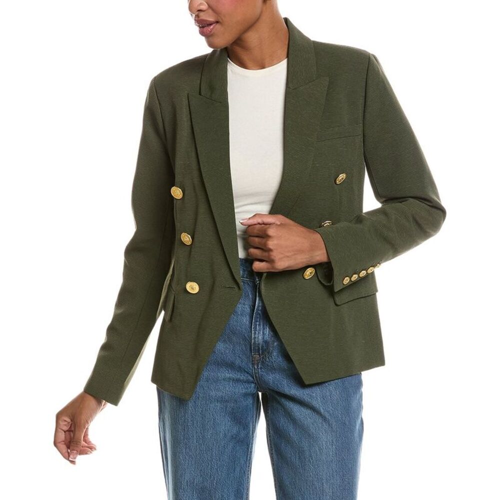 L’Agence Womens  Kenzie Double-Breasted Blazer